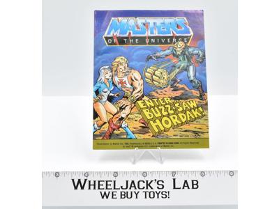Enter... Buzz-Saw Hordak! Mini Comic Book He-Man MOTU Masters of the Universe