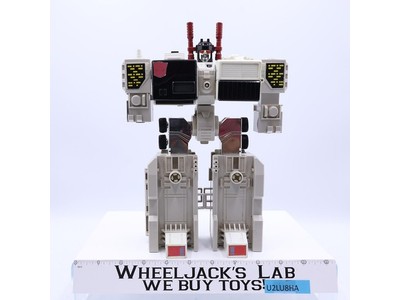 Metroplex RT Vintage 1985 G1 Transformers Hasbro Action Figure