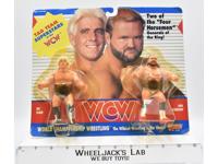 Ric Flair &amp; Arn Anderson Four Horsemen NEW 1990 WCW Galoob Wrestling Figures