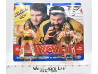 Scott &amp; Rick The Steiner Brothers NEW 1990 WCW Galoob Wrestling Action Figure