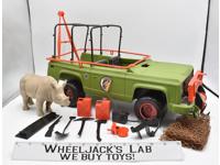 Jungle Patrol Truck Jeep Playset W Net Big Jim Mattel Vintage 1973 Action Figure