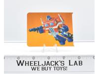 Optimus Prime Card No.1 Variant Transformers Action Trading Cards 1985 G1