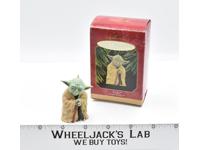 Yoda 1997 Hand Crafted Star Wars Hallmark Keepsake Ornament