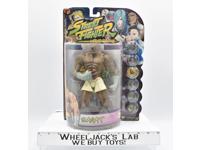 Sagat White Trunks Street Fighter ReSaurus 1999 Capcom NEW MOSC Action Figure