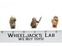 Ewoks 1998 Set Of 3 Star Wars Hallmark Keepsake Ornament