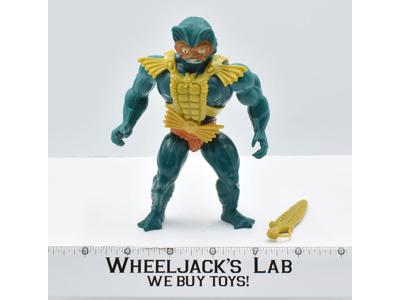 Mer-Man Soft Head 100% Complete 1981 He-Man MOTU Mattel Masters of the Universe