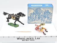 8457 Mounted Horse Calvary Roman W Lance Toy Soldiers Elastolin 70MM W/BOX