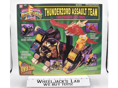 Thunderzord Assault Team W Box MMPR Power Rangers 1994 Bandai
