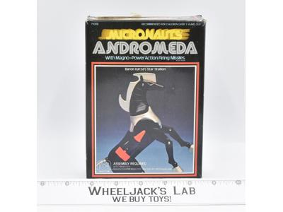 Andromeda W Box &amp; Instructions Mego Micronauts Vintage Action Figure 1977