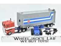 Optimus Prime Canadian Light Blue 100% Complete 1984 Vintage G1 Transformers