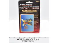 Omega Supreme Sealed Pack Card #41 of Transformers Trading Action Cards 1985 G1