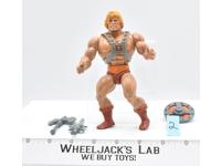 He-Man SOFT HEAD B 100% Complete 1982 MOTU Masters of the Universe Vintage