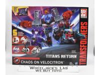 Chaos On Velocitron 2 Titans Return 2016 NEW Transformers Hasbro