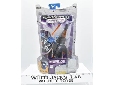 Thundercracker Deluxe Class Cybertron 2005 NEW MISC RID Transformers Hasbro