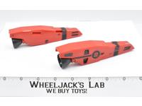 Jetfire Boosters Thrusters Armor Pair WITH STICKER 1985 G1 Transformers Vintage