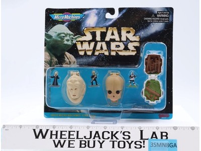 #68020 Mini Transforming Heads Star Wars Micro Machines 1996 Galoob NEW SEALED