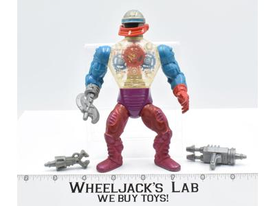 Roboto B 100% Complete 1985 He-Man MOTU Mattel Masters of the Universe Figure
