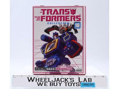 Soundwave & Laserbeak #10 Collection Book Transformers Reissue 2003 Takara MISB