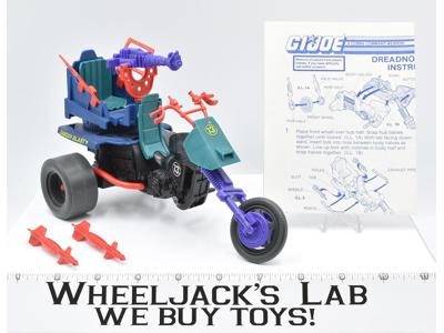 Dreadnok Tri-Cycle 1987 COMPLETE GI Joe Vintage Action Figure Vehicle Hasbro