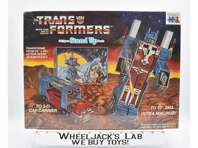 Ultra Magnus Action Figure 3D Jigsaw Puzzle SEALED NEW Hasbro G1 Transformers
