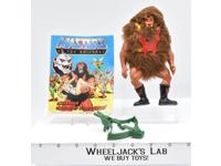 Grizzlor C 100% Complete 1985 He-Man MOTU Masters of the Universe W/ Comic