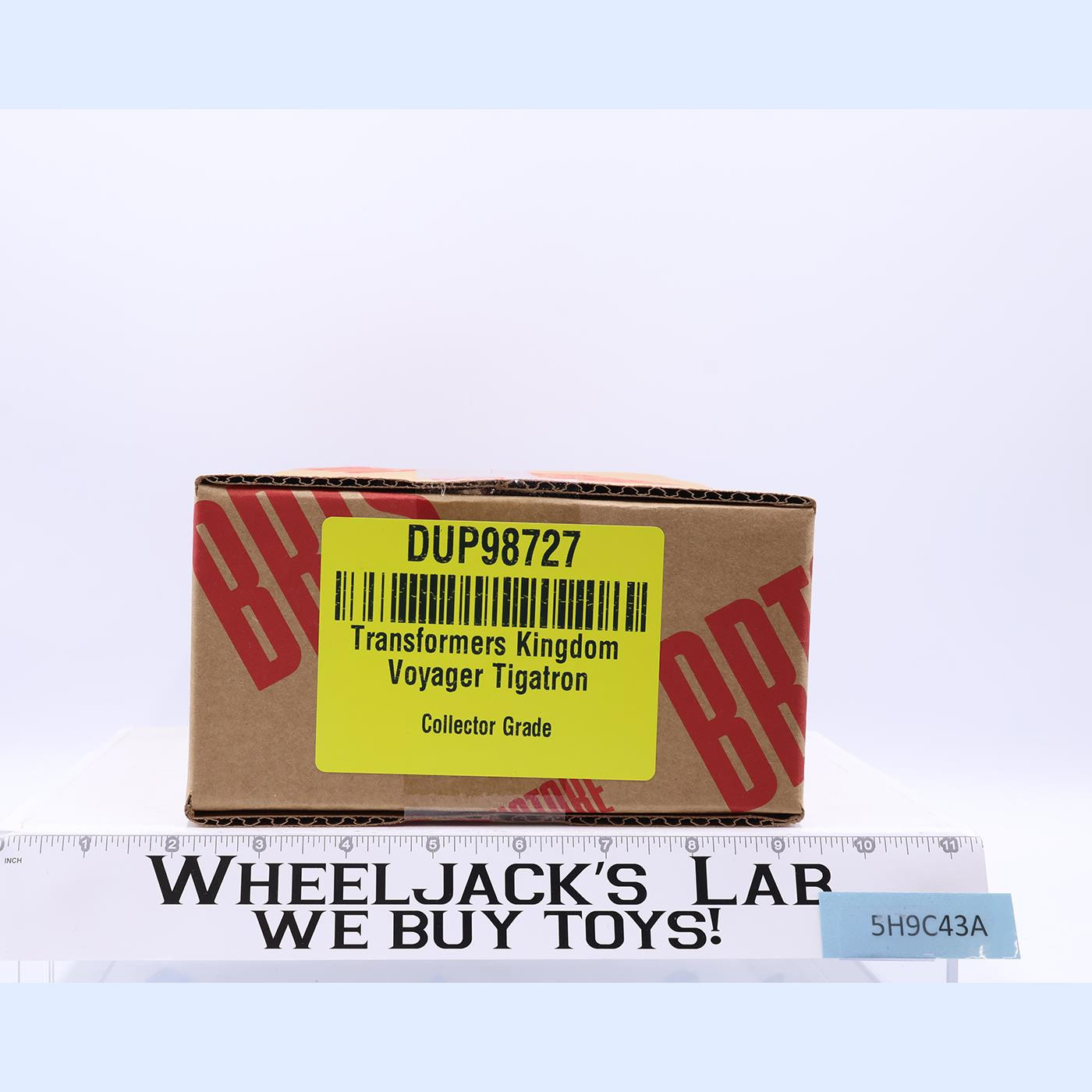 Tigatron Voyager Transformers Kingdom WFC BBTS Collector Grade Hasbro NEW MISB