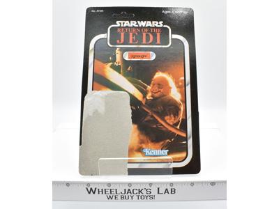 Ugnaught ROTJ FULL CARDBACK 65 Back 1983 Star Wars Vintage Kenner