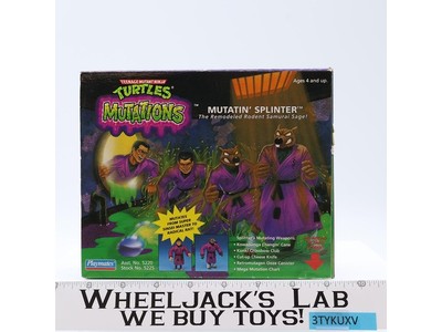 Mutatin' Splinter TMNT Mutations 1992 Playmates Action Figure NEW MISB SEALED