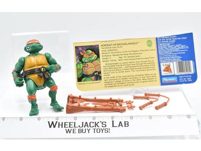 Michaelangelo 100% Complete 1988 TMNT Teenage Mutant Ninja Turtle Playmates