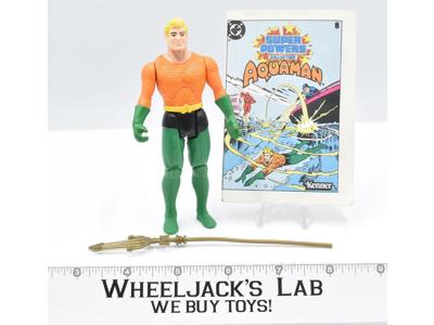 Aquaman W/Comic 100% Complete DC Super Powers 1984 Kenner  Action Figure