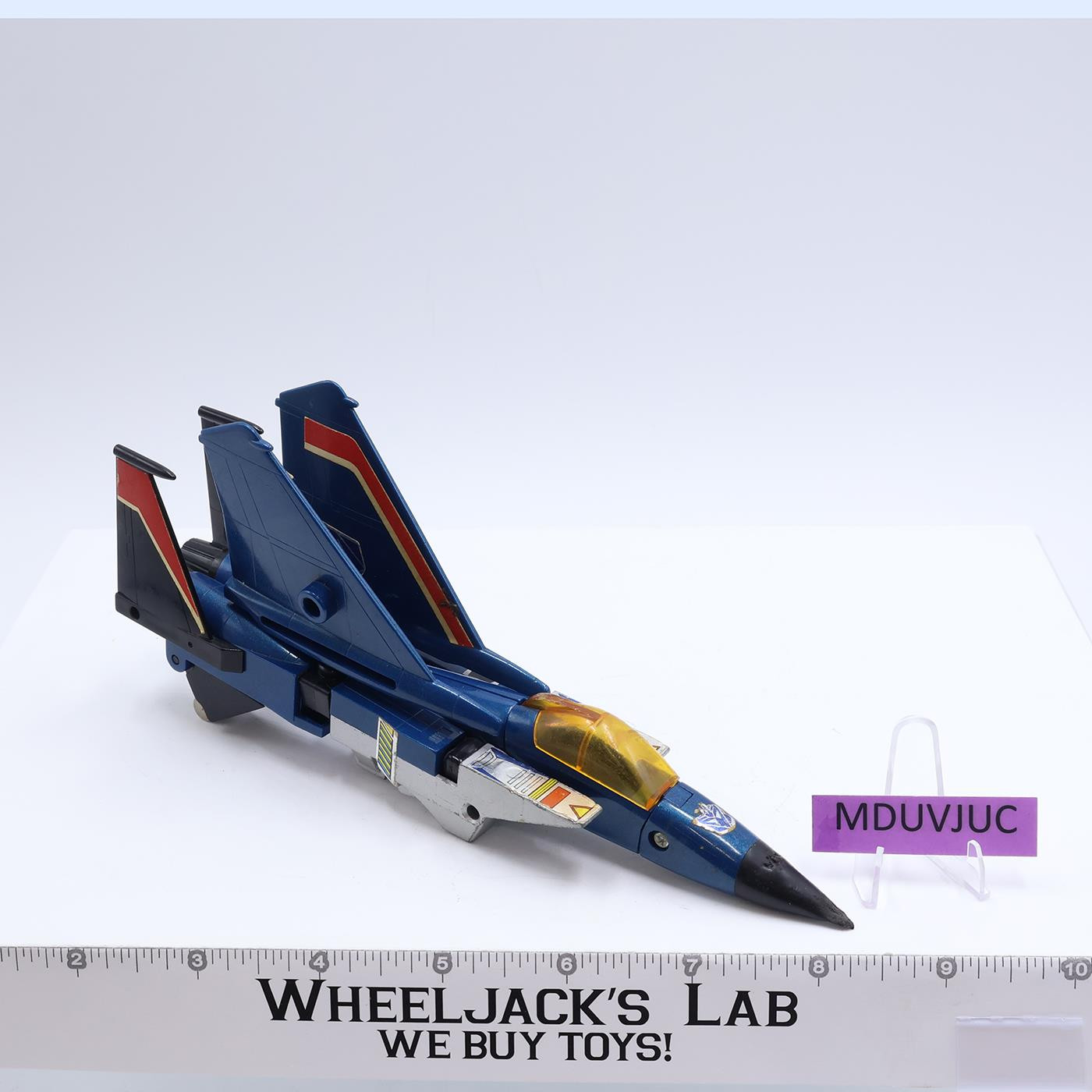 Thundercracker 1985 Vintage Hasbro G1 Transformers F-15 Fighter Action Figure