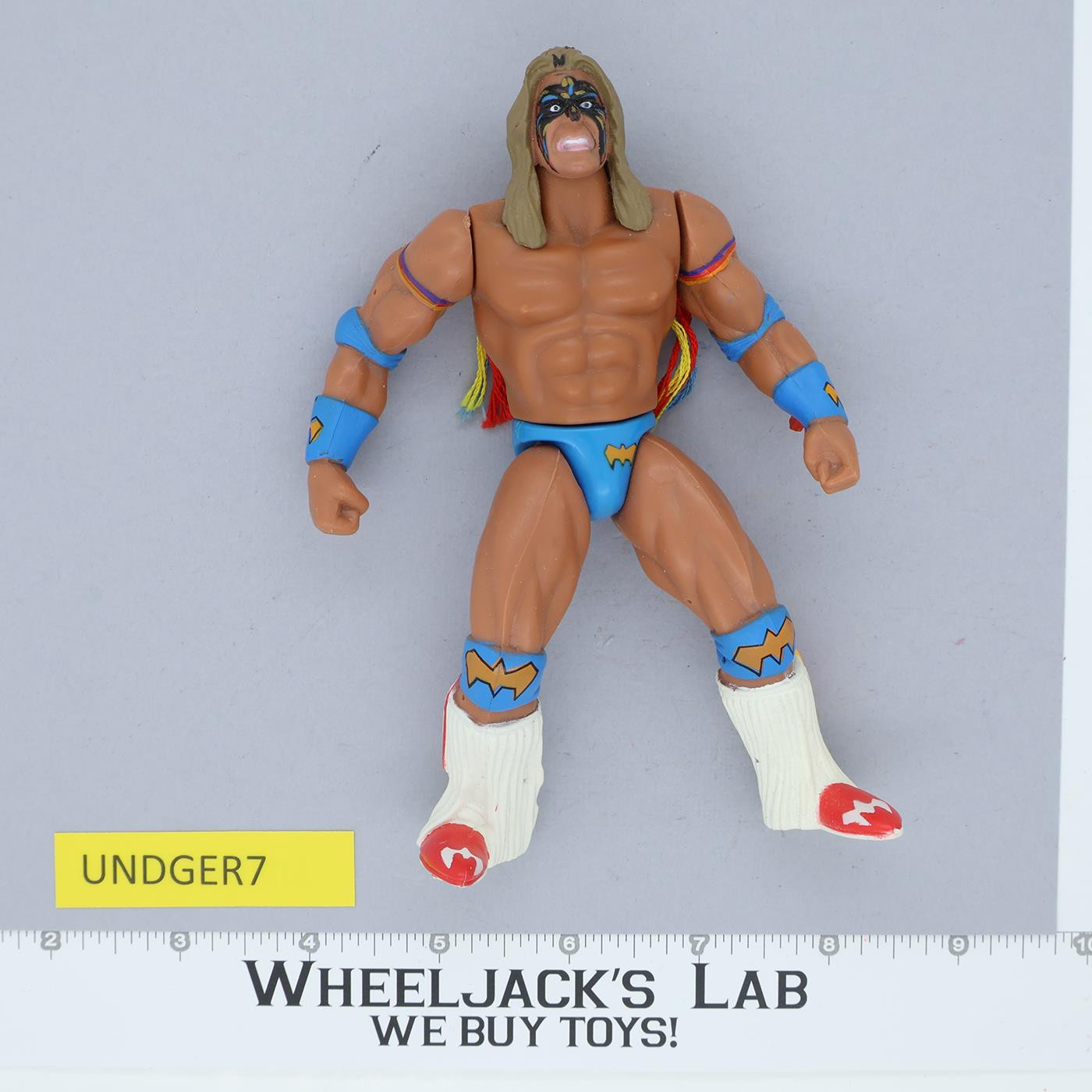 Ultimate Warrior WWF Wrestling 1998 Jakks Pacific 6" Action Figure
