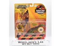 Baryonyx &amp; Dinosaur Tracker NEW Jurassic Park Dinosaurs Hasbro 1999
