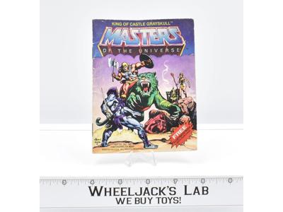 King of Castle Grayskull Mini Comic Book He-Man MOTU 1980's Mattel