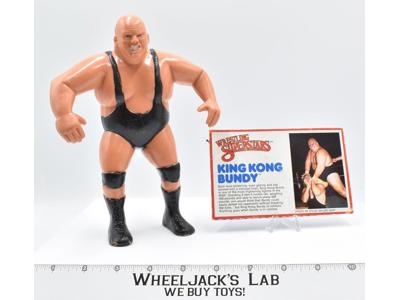 King Kong Bundy 1985 WWF LJN Titan Sports 8" Wrestling Action Figure Vintage