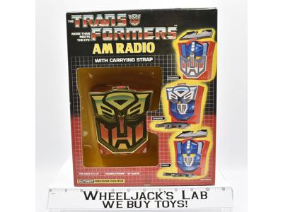 AM Radio NEW MOSC Nasta Hasbro G1 Transformers Vintage