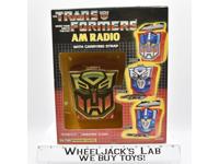 AM Radio NEW MOSC Nasta Hasbro G1 Transformers Vintage