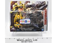 Bumblebee &amp; Megatron 2016 TRU MISB NEW The Last Knight TLK Transformers Hasbro
