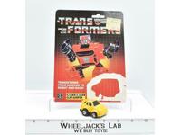 Cliffjumper YELLOW W CARDBACK Vintage Hasbro 1984 G1 Transformers Action Figure