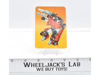 Sideswipe Card 11 Variant Color Transformers Action Trading Cards 1985 G1