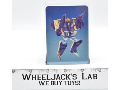 Blitzwing Card 111 Variant Color Transformers Action Trading Cards 1985 G1