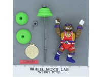 Powerliftin' Don 100% Complete Turtle Games TMNT Turtles 1992 Playmates Vintage