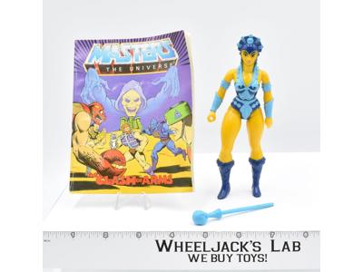 Evil Lyn D 100% Complete 1983 MOTU Masters of the Universe He-Man W/ Comic