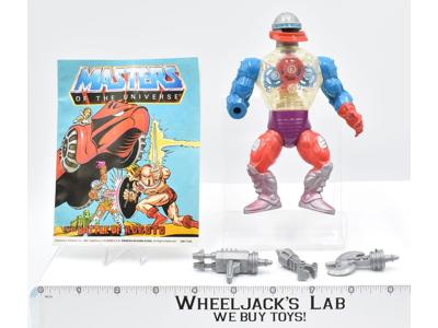 Roboto 100% Complete 1985 He-Man MOTU Mattel Masters of the Universe W/ Comic