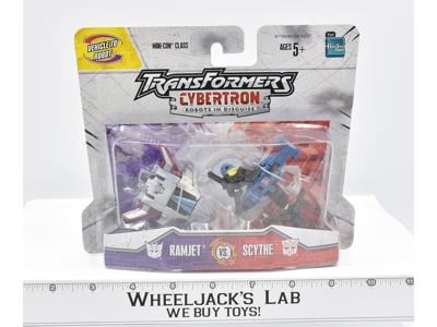Ramjet vs Scythe Mini-Con Class 2005 NEW MOSC RID Cybertron Transformers