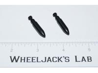 Wheeljack 2x Missiles Rockets Vintage Hasbro G1 Transformers 1984 Action Figure