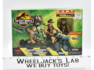 D.A.R.T. W/Roland Tembo #B Site B NEW The Lost World Jurassic Park Kenner 1997