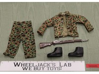 Fatigue Pants & Shirt with Rifle Boots GI Joe 1964 Hasbro Vintage 12" Accessory