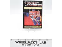 Optimus Prime Action Figure Instruction Manual Booklet 1984 G1 Transformers