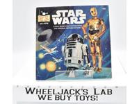 Star Wars Read Along Book and 33 1/3 Record #450 Lucasfilm 1979 Vintage